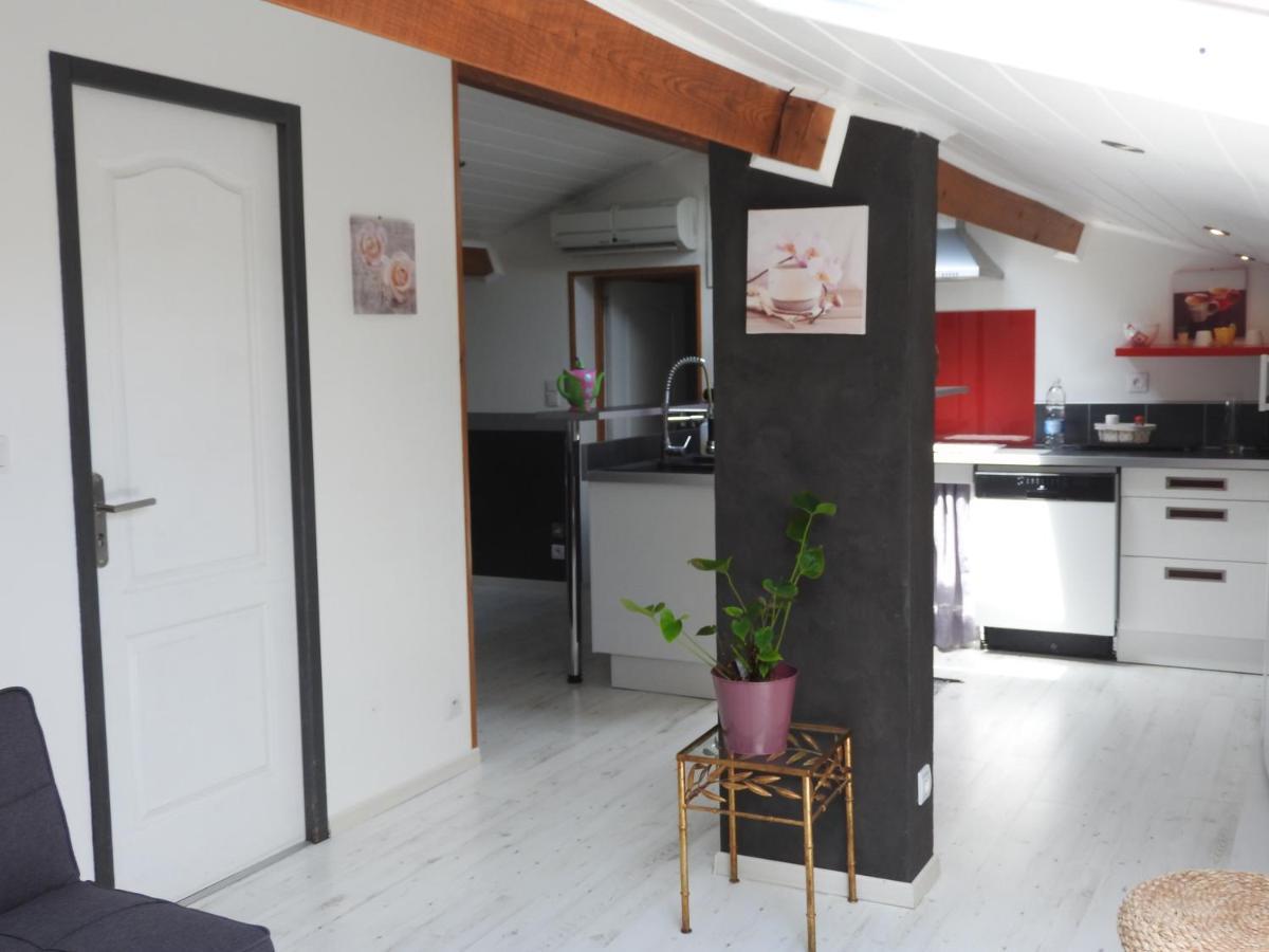 Appartement Mansarde Et Climatise 50 M2 Pompignan  エクステリア 写真